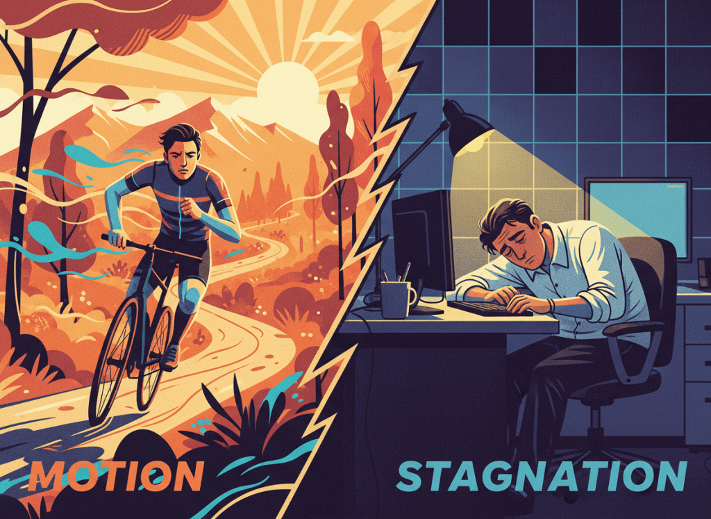 Does Exercise Offset Sitting All Day? Only Some of It